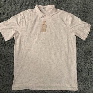 Peter Millar Summer Comfort Polo Shirt | size XL | NEW Golf $110 “Utopia Burger”
